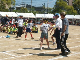 13地区対抗、小学生リレー