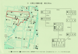 3.古墳と史跡の道約 2.5km